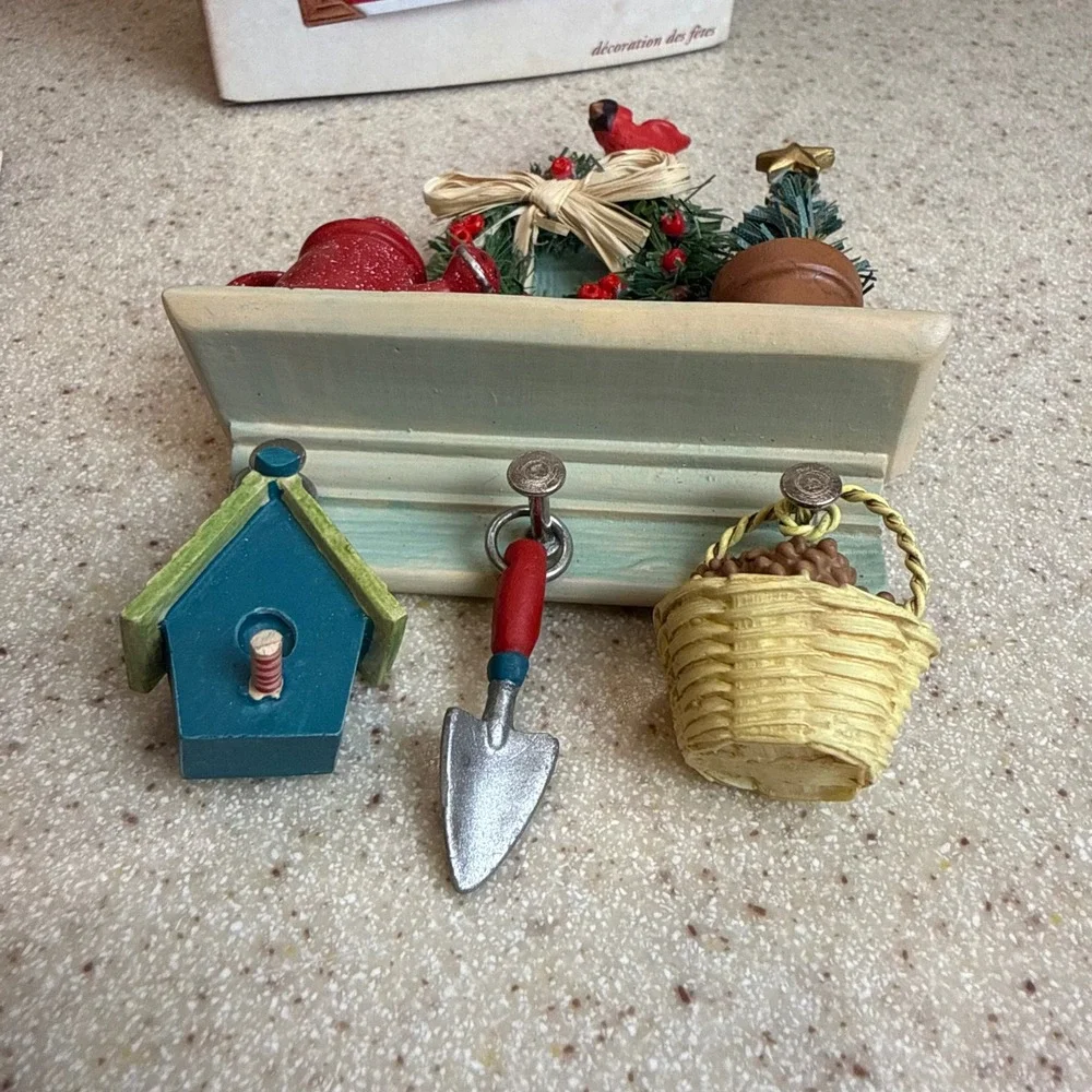 Hallmark Keepsake Ornament 2002 Gardener's Christmas Corner Tammy Haddix Boxed
